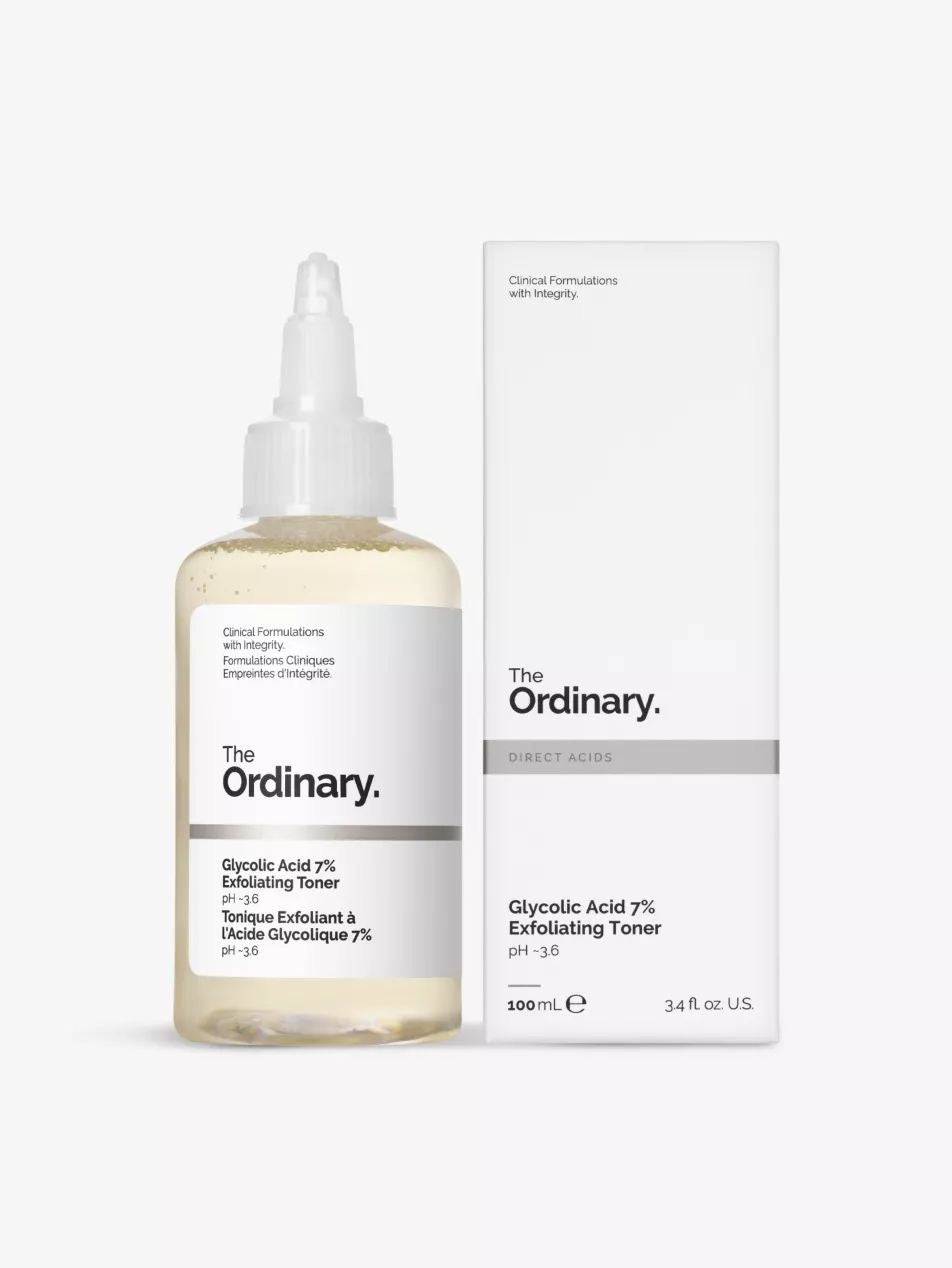 The Ordinary Glycolic Acid 7% Exfoliating Toner 100ml